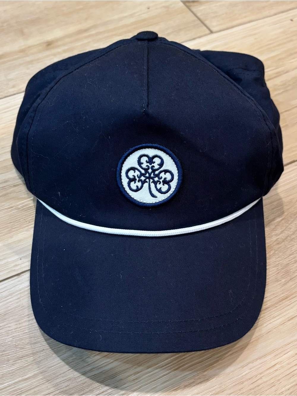 Erin Hills Golf Club Rope Hat Navy Blue Top 100 American Needle